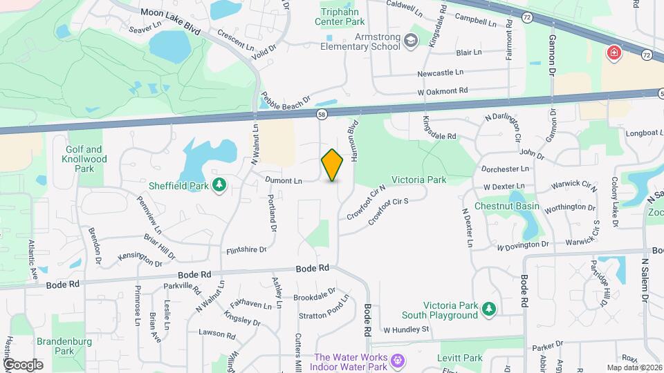 950 Sweetflower Dr Map and Location Details