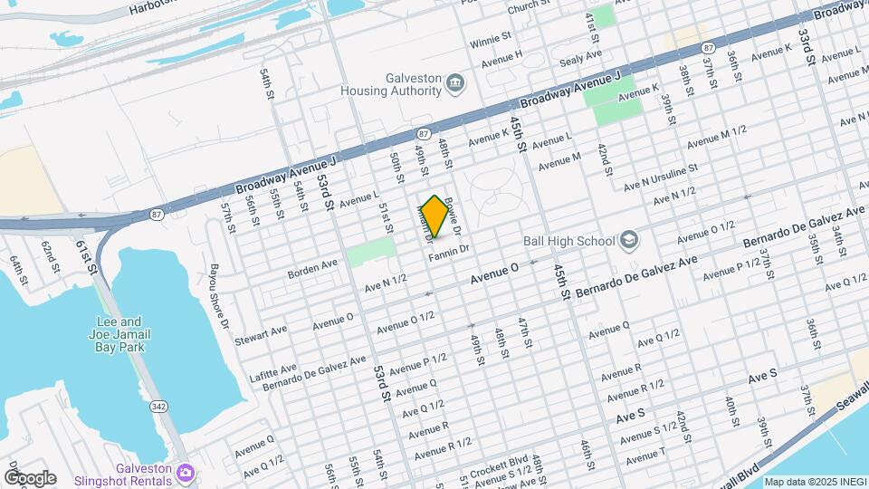 4915 Houston Dr Map and Location Details