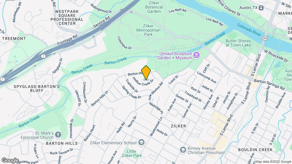 1200 Hollow Creek Dr Map and Location Details