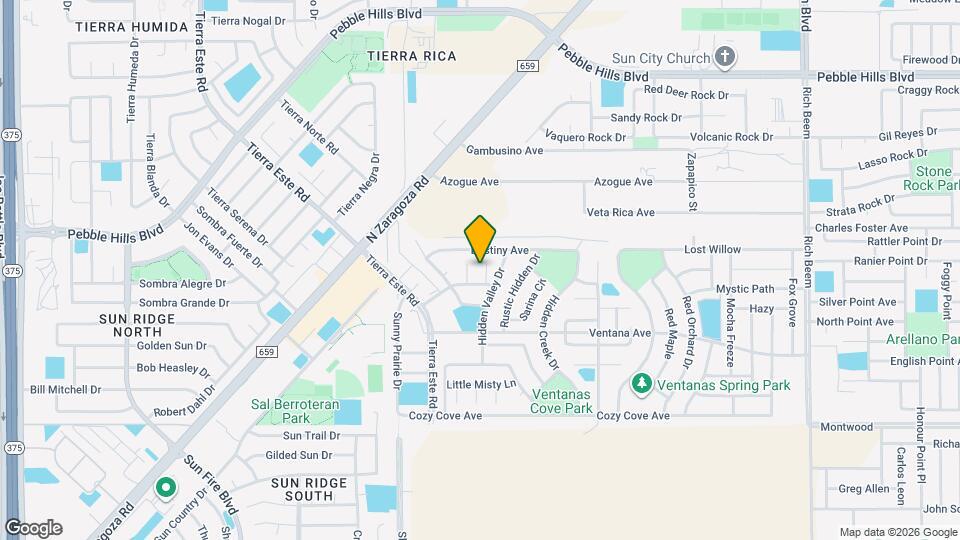 3177 Samantha Rae Pl Map and Location Details