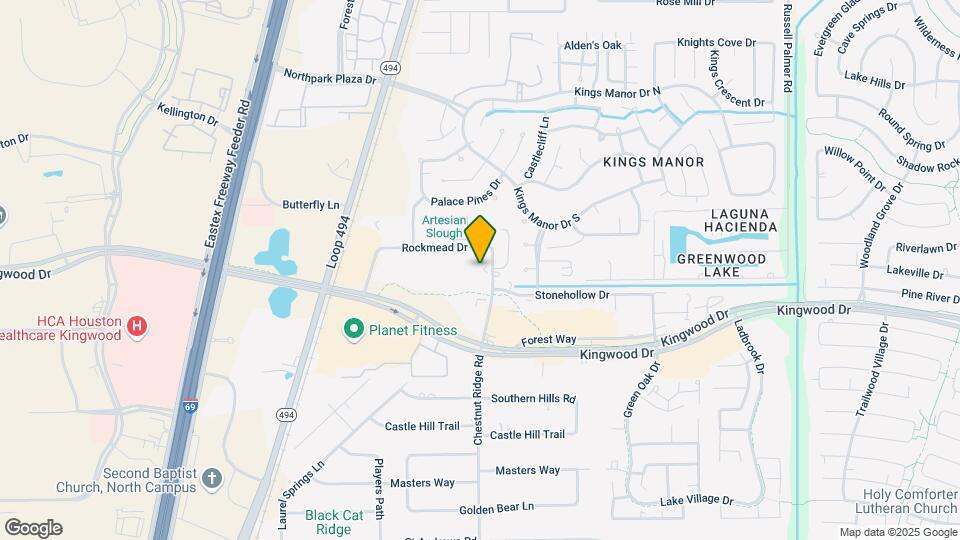 Cypress Woods Independent Senior Living Map and Location Details