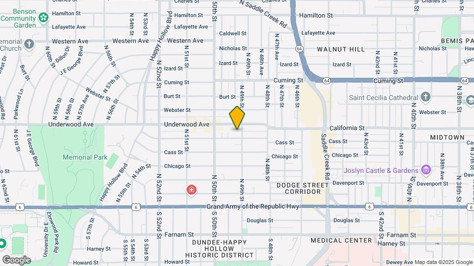 4902 Californa St Mapa y Detalles de la Ubicación