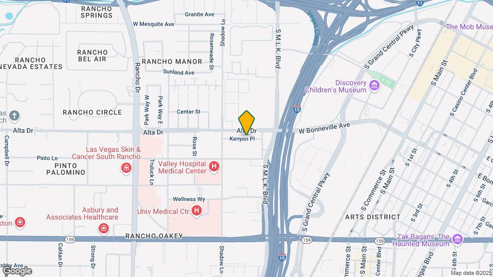 1614 Kenyon Pl Map and Location Details