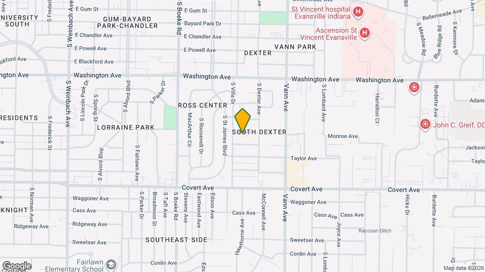 2813 Monroe Ave Mapa y Detalles de la Ubicación