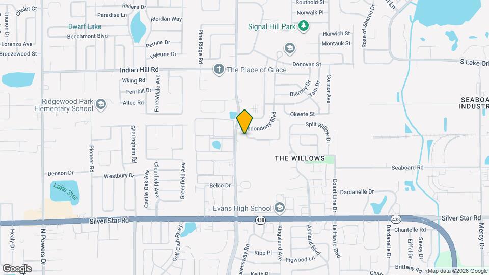 5114 Danny Boy Cir Map and Location Details