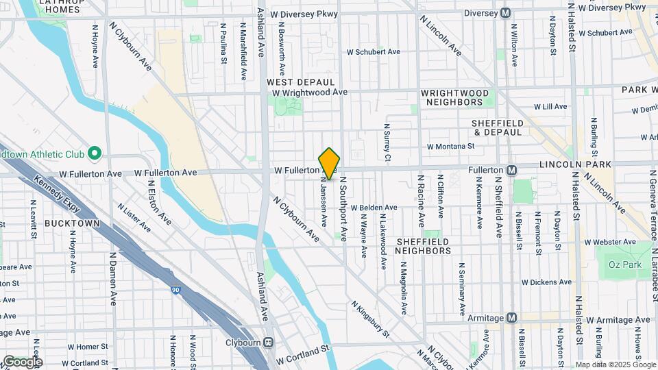 2337 N Janssen Ave Map and Location Details