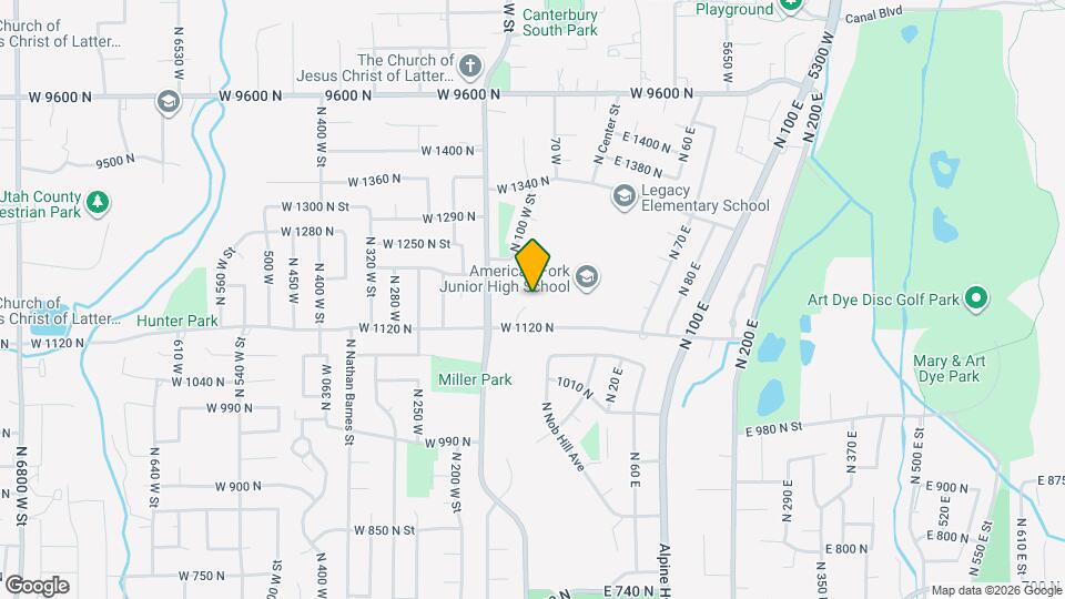 1152 N 120 W Map and Location Details