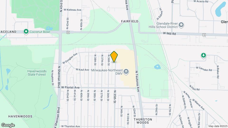 6137 N 35th St Map and Location Details