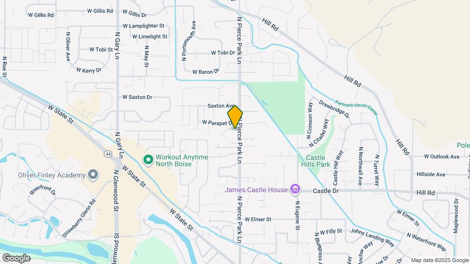5439 N Pierce Park Ln Map and Location Details