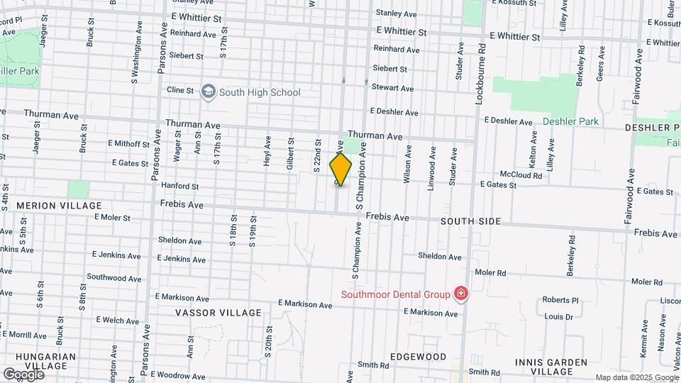 1408 S Ohio Ave Map and Location Details