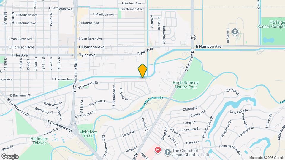 2417 N Parkwood Dr Mapa y Detalles de la Ubicación