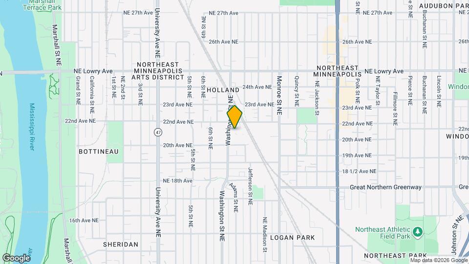 Washington Court Mapa y Detalles de la Ubicación
