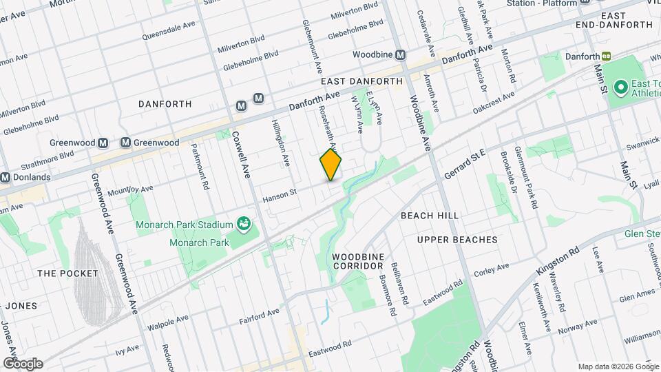 179 Hanson St Map and Location Details