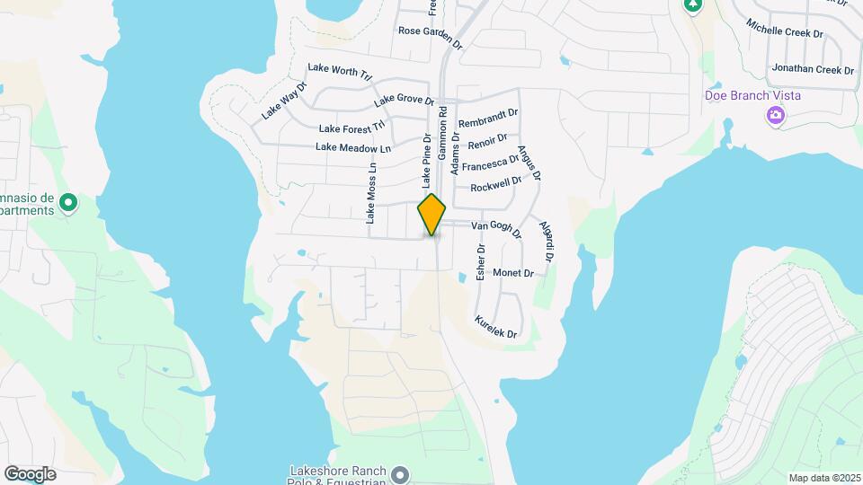 2141 Lake Pine Dr Map and Location Details