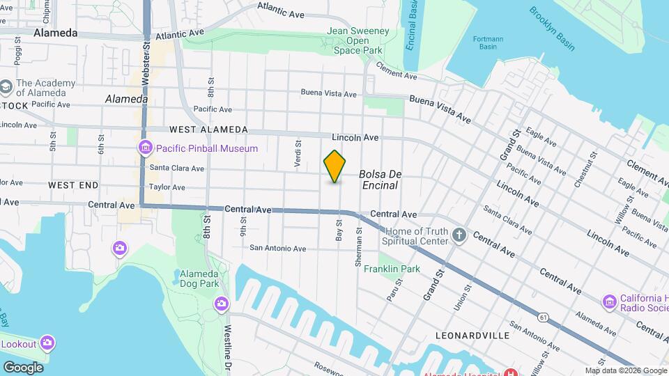 1429 Bay St, Unit D Mapa y Detalles de la Ubicación