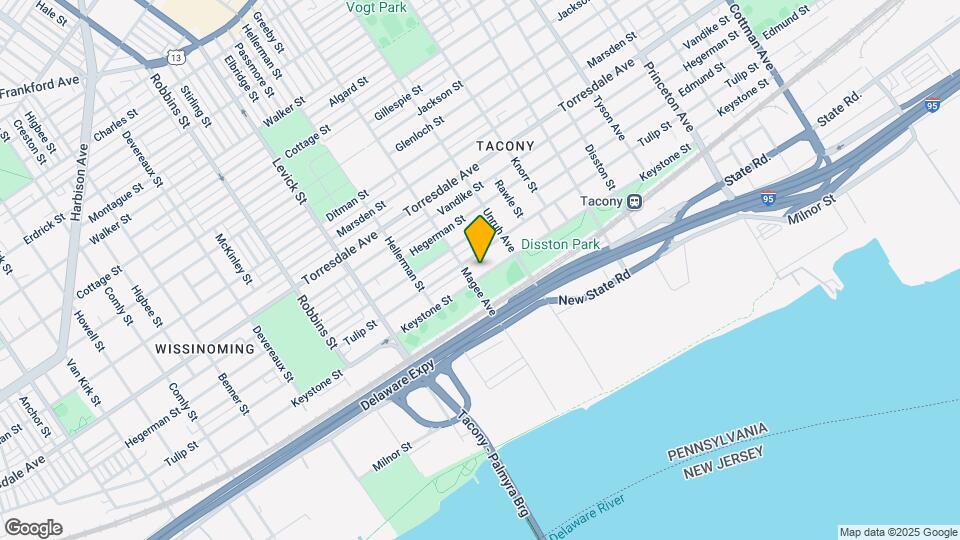 6610 Keystone St Map and Location Details