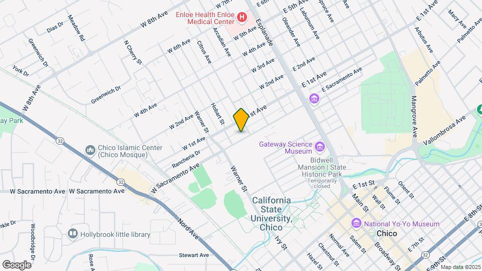 420 W Sacramento Ave Mapa y Detalles de la Ubicación
