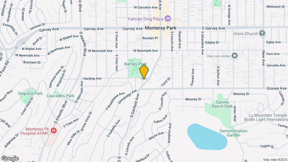504 S Ramona Ave Map and Location Details