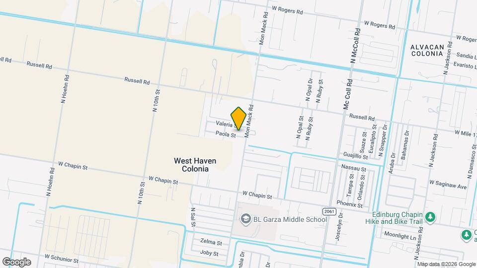 3611 Paola St Map and Location Details