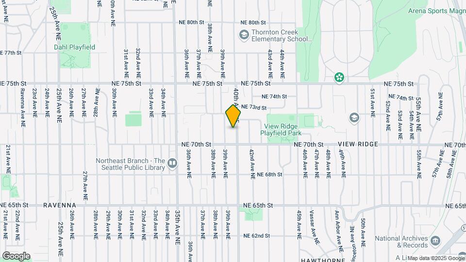 7023 40th Ave NE Map and Location Details