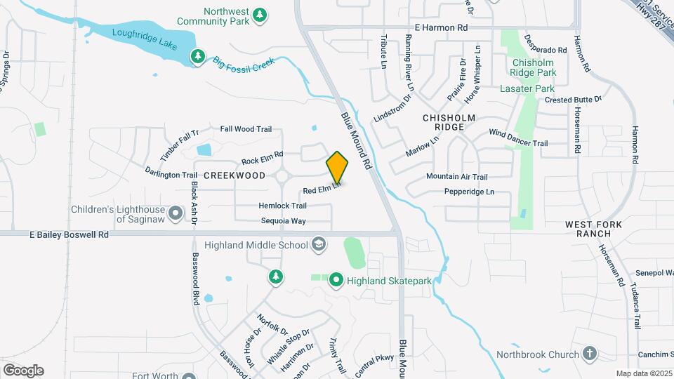 772 Red Elm Ln Map and Location Details