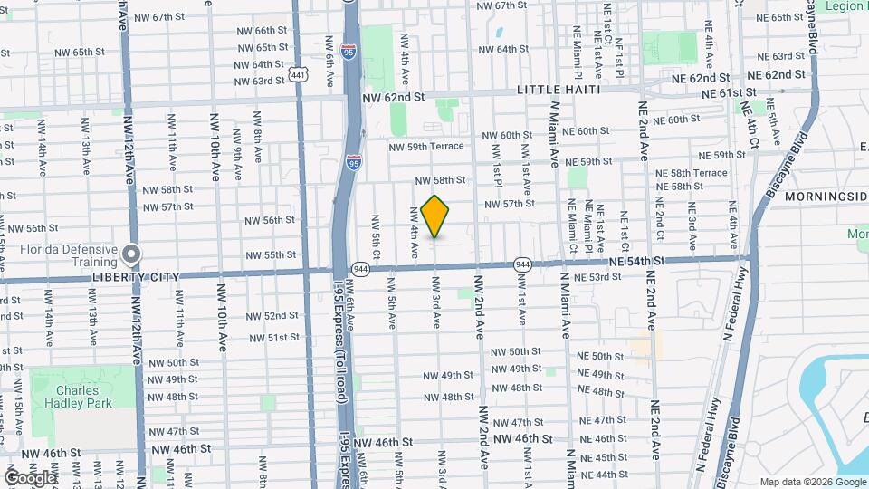 5502 NW 3rd Ave, Unit B Mapa y Detalles de la Ubicación