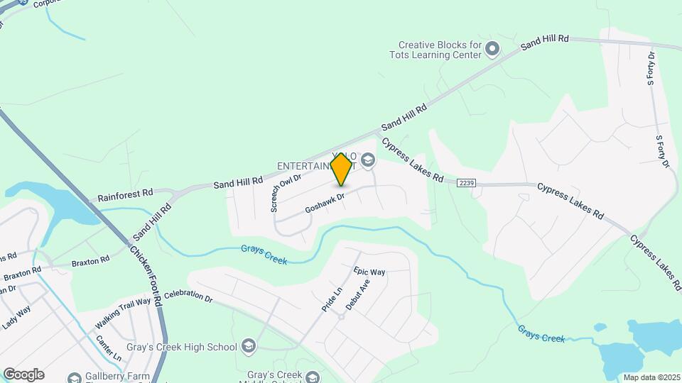 5236 Goshawk Dr Map and Location Details