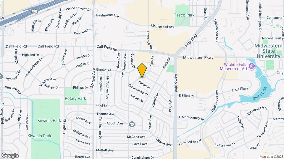 4305 Rhea Rd Map and Location Details