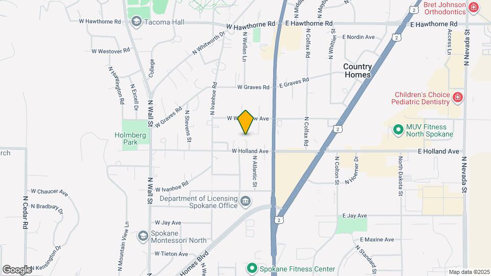 9611 N Normandie Ln Map and Location Details