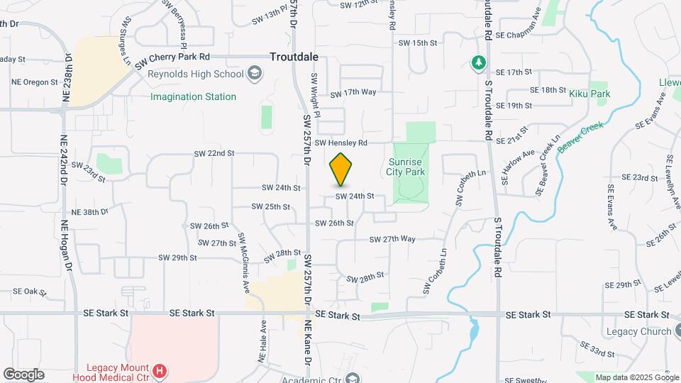 945 SW 24th St Map and Location Details