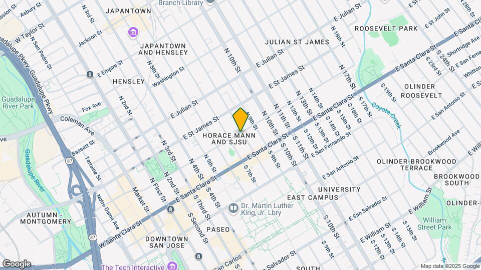 95 N 8th St Mapa y Detalles de la Ubicación