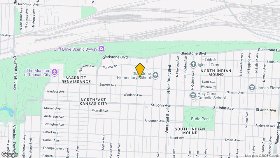 4405 Norledge Ave Map and Location Details