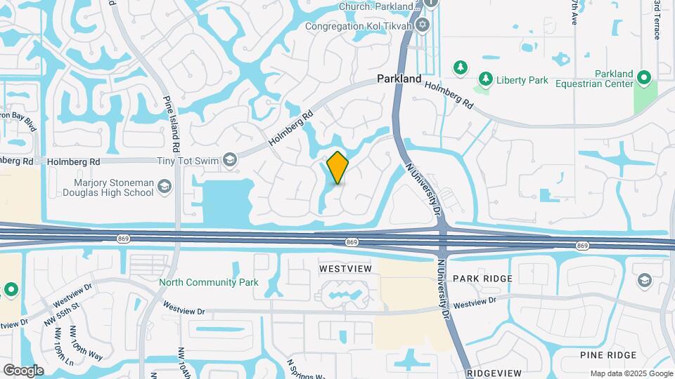 5925 NW 97th Dr Map and Location Details