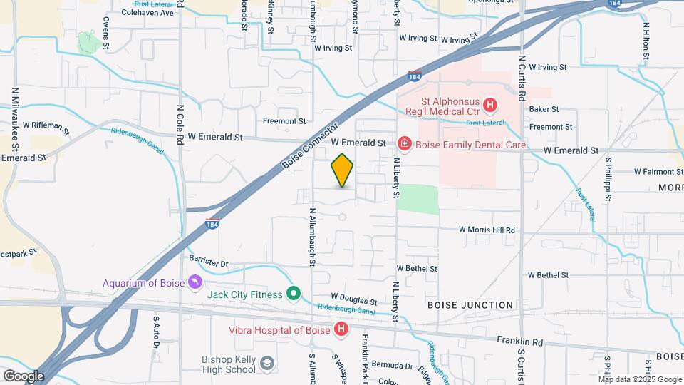 6673 W Denton Ln Map and Location Details
