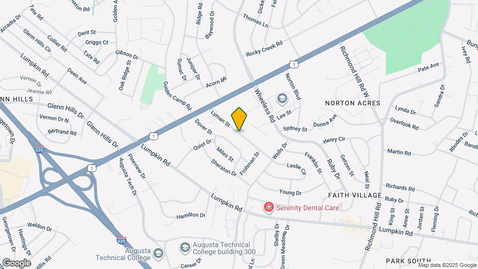 2544 Lyman St Map and Location Details