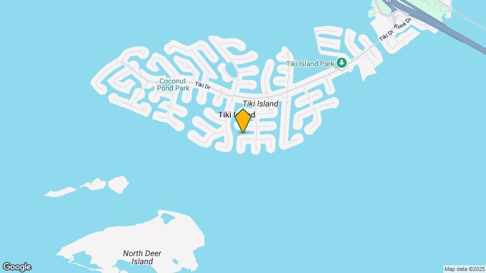 1322 Oahu Dr Map and Location Details