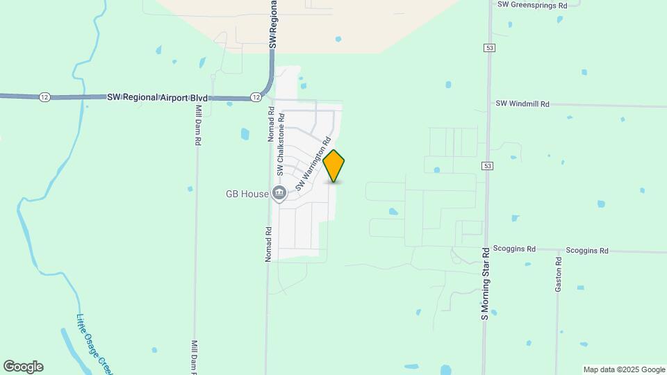 6601 SW Chestnut Hill Rd Map and Location Details