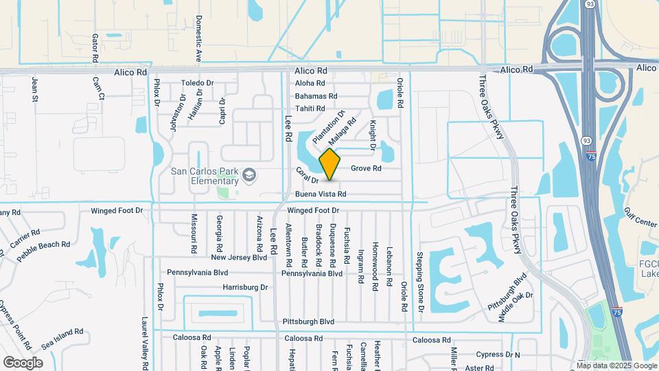 8360 Coral Dr Map and Location Details