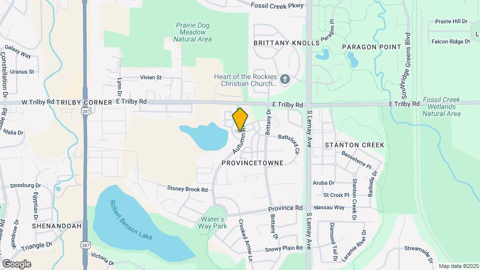 6715 Autumn Ridge Dr Map and Location Details