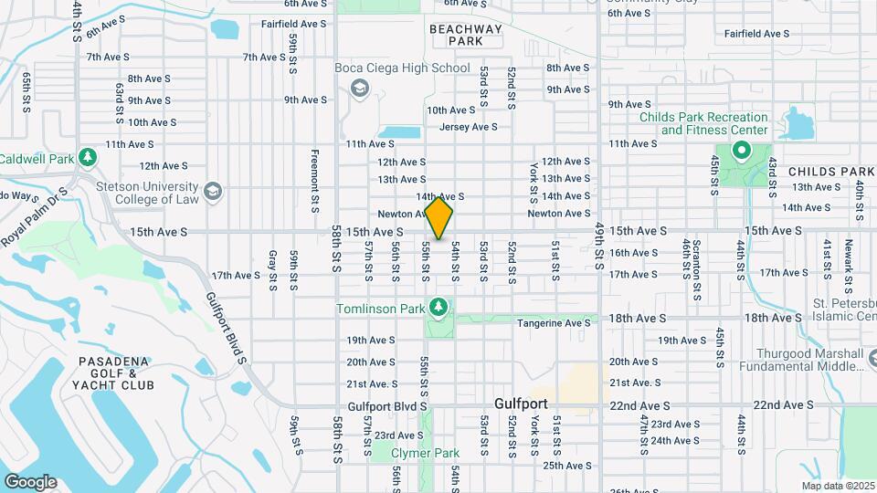 5417 16th Ave S Map and Location Details