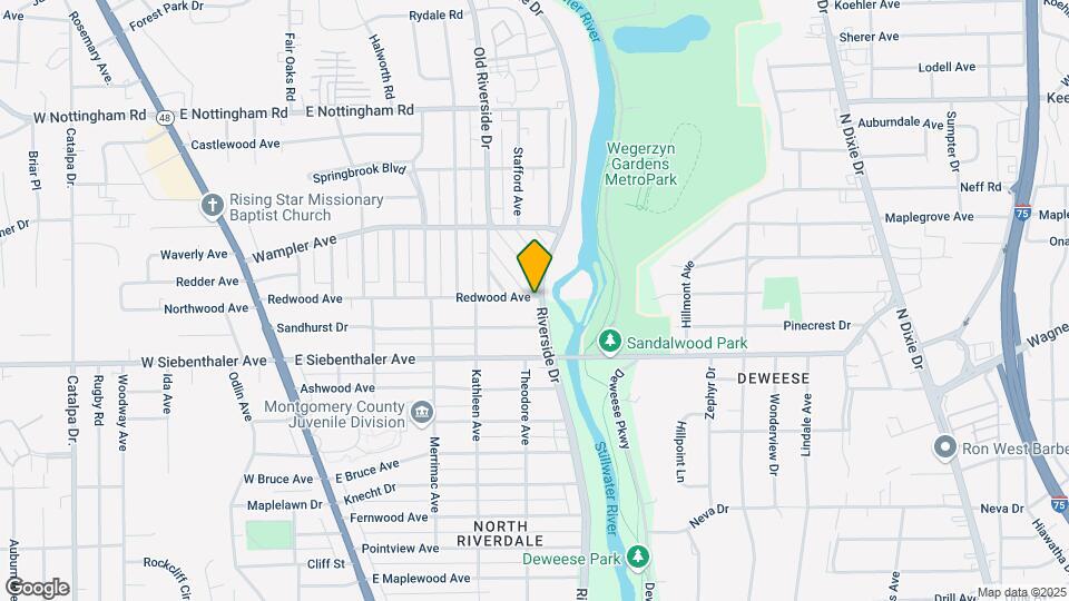 650 Redwood Ave Map and Location Details