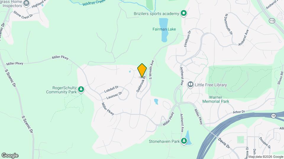 624 Oakbrook Pl Map and Location Details