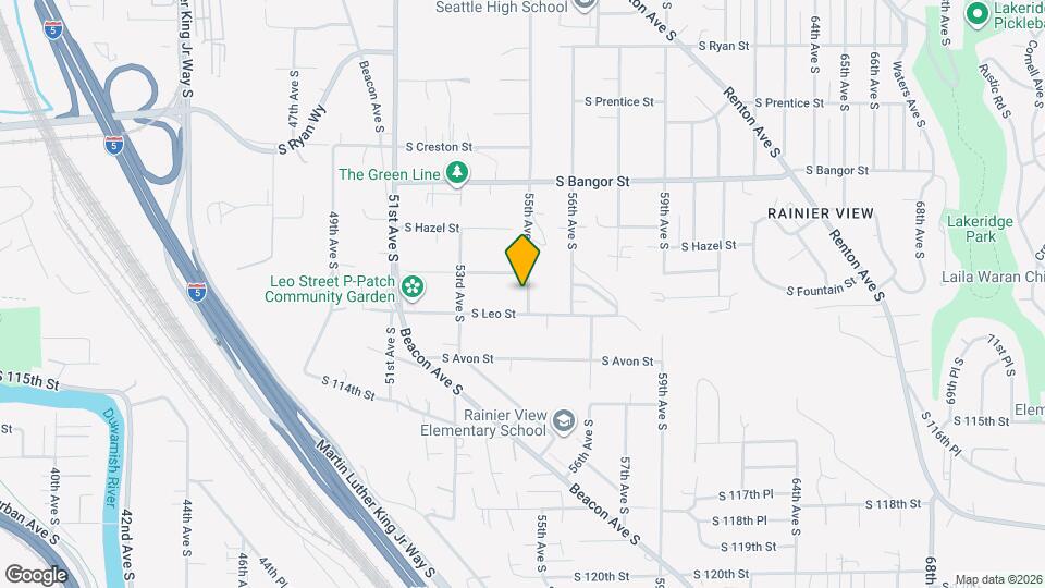 10817 55th Ave S Map and Location Details