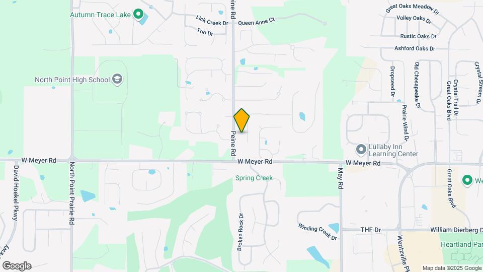 404 Pleasant Meadows Ct Map and Location Details