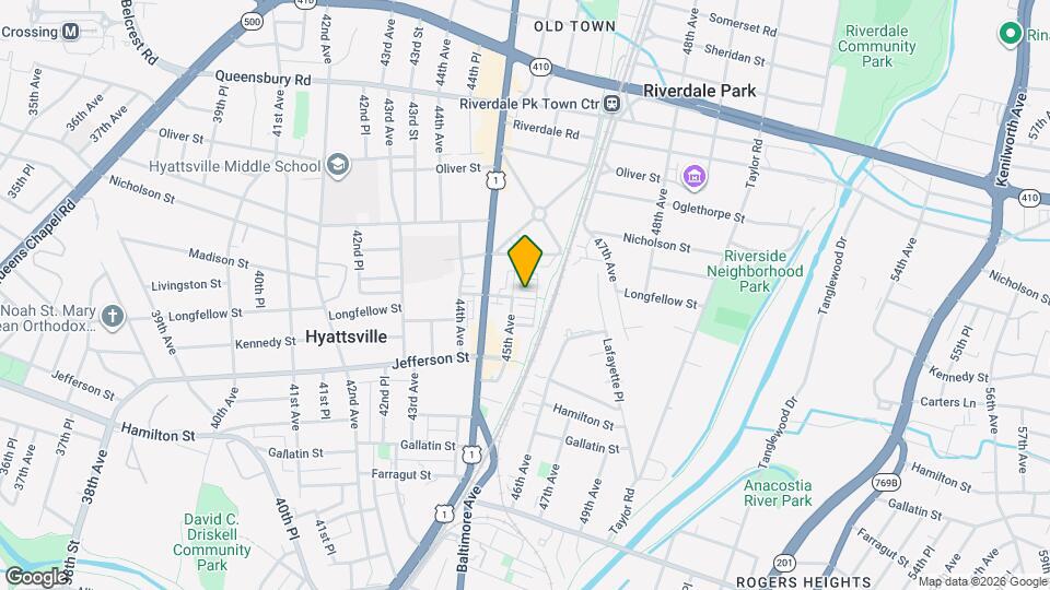 4548 Longfellow St Map and Location Details