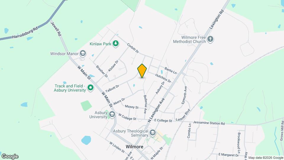 317 Bellevue Ave Map and Location Details