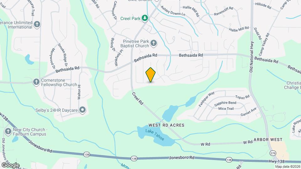 6870 Old Bethsaida Way Map and Location Details