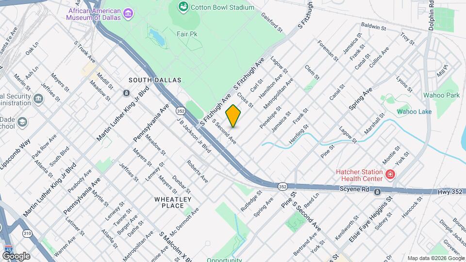 3512 Hamilton Ave Map and Location Details