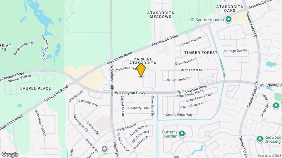 18027 Landing Brook Dr Map and Location Details