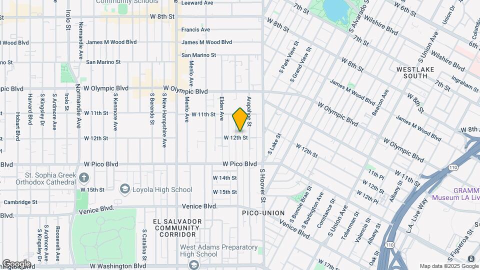 1154 S Magnolia Ave Map and Location Details